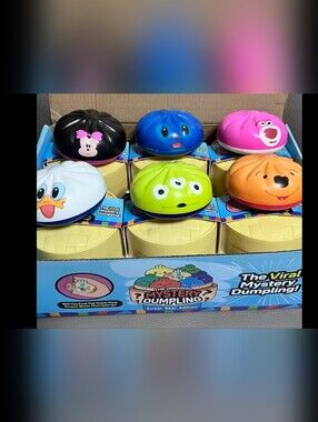 2 Surprise Disney Characters Dumplings. New They Didn't Come Shrink Wrapped.